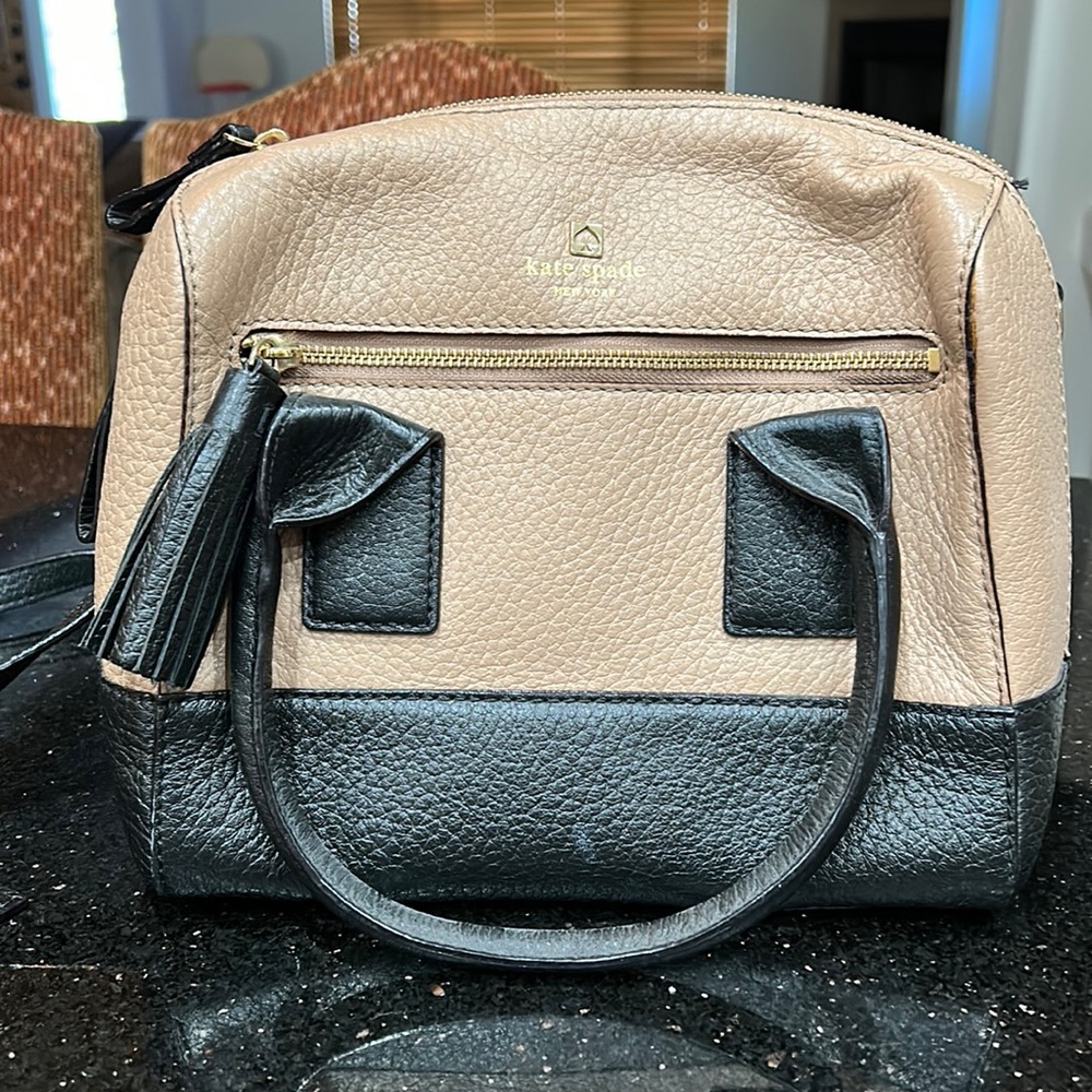 Kate Spade leather crossbow bag.